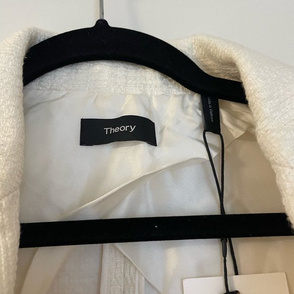 Theory Blazer - 8 - Brince - Warm Ivory - Picture 2 of 5